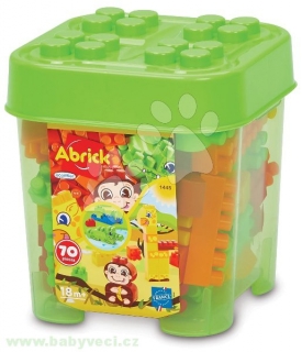 Stavebnice abrick box safari a opičky > varianta 70 dílů