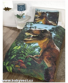 Povlečení pro kluky dinosaurus t-rex > varianta t-rex