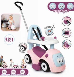 MAESTRO II comfort odrážedlo 4v1 růžová > varianta růžová