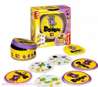 Dobble Nová rodinná hra zaměřená na rychlost, postřeh, reflexy! > varianta dobble