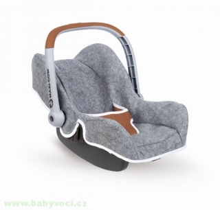Autosedačka pro panenku Maxi Cosi&Quinny lux šedá > varianta lux šedá