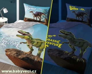 Povlečení pro dinosauři svítící > varianta dino svítící