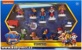 Razítka paw patrol postavičky tlapková patrola velká sada > varianta velká sada