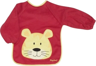 Dětský bryndák s rukávy Playshoes medvídek s rukávkem
