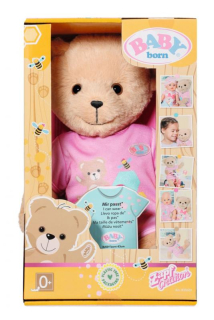Medvídek Baby born růžový pohyblivý