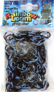 Rainbow Loom ® svítící ve tmě > varianta svítící mix