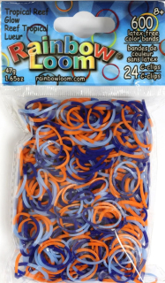 Rainbow Loom ® svítící ve tmě > varianta svítící mix