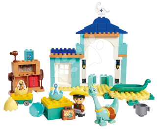 Stavebnice dino ranch líheň s koupelnou PlayBig Bloxx 