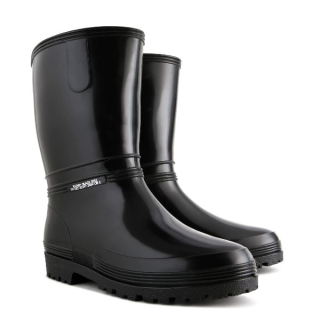 Dámské černé holinky 3/4 black demar