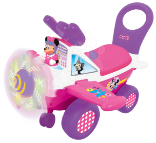 Odrážedlo letadlo minnie Kiddieland se zvukem a světlem