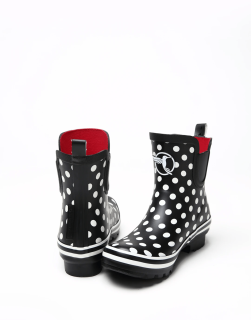 Dámské holínky Evercreatures nízké puntík dots