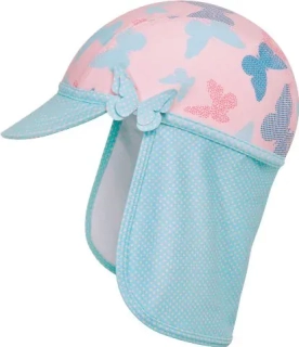 Čepice s kšiltem proti slunci Playshoes UV motýl