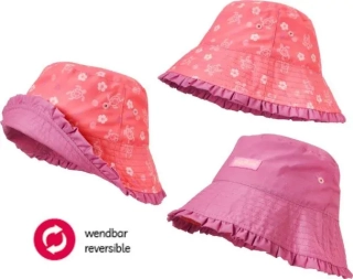 Letní klobouk 2v1 oboustranný Playshoes havaj