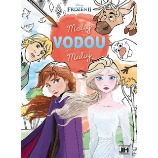 Omalovánky maluj vodou ledové království