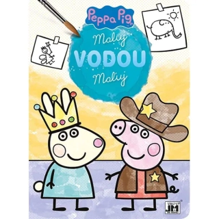 Omalovánky maluj vodou peppa pig