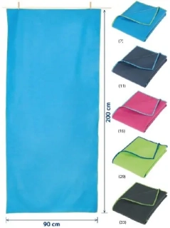 Maxi plážová osuška 90x200 rychleschnoucí Playshoes aqua