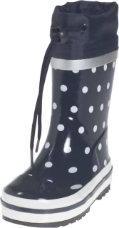 Dětské holinky puntík modré  Playshoes > 28-29