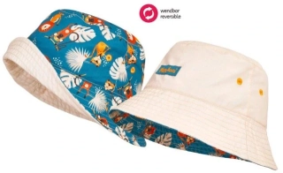 Letní klobouk 2v1 oboustranný Playshoes jungle