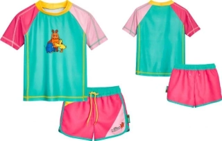 Playshoes plavky komplet myš barevná