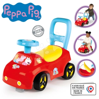 Odrážedlo auto Smoby Peppa pig 2v1