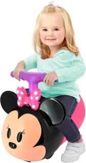 Odrážedlo minnie Kiddieland se zvukem a úložným prostorem