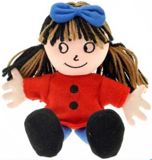 Dětská postavička Ája z večerníčku Maxipes Fík bez zvuku 