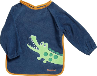 Dětský bryndák s rukávy Playshoes krokodýl