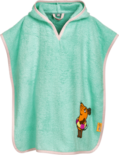 Dětské froté pončo s kapucí Playshoes myška