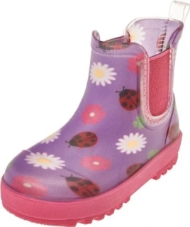Dětské gumáčky beruška nízké lehké Playshoes