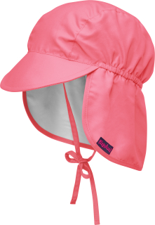Dětská UV čepice Playshoes s prodlouženou zadní částí růžová