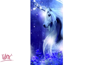 Osuška jednorožec unicorn blue fantasy