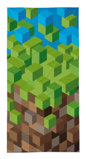 Osuška Minecraft kostičky