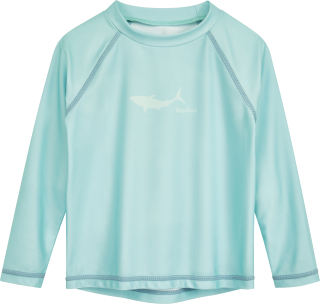 Playshoes koupací triko dlouhý rukáv UV50 rychleschnoucí shark mint