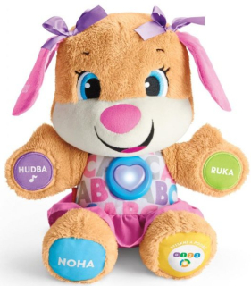 Fisher Price Mluvící pejskova sestřička Smart Stages mluvící česky