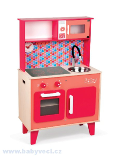 Dřevěná kuchyňka Spicy Cooker Janod > varianta spicy
