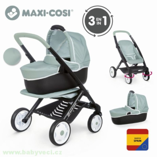Kočárek hluboký a sportovní DeLuxe Maxi Cosi & Quinny mentol 3v1 > varianta mentol 3v1