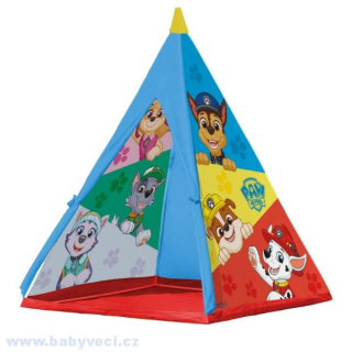Dětský stan teepee paw patrol tlapková patrola > varianta paw patrol teepee