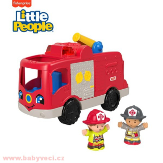 Hasiči hasičské auto little people zvukové mluvící