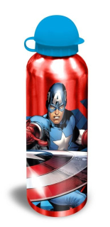 EUROSWAN ALU láhev Avengers Kapitán Amerika Hliník, Plast, 500 ml