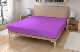 Polášek Jersey prostěradlo Bavlna 150g/m2, 60/120 Levandulová cm