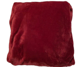 JERRY FABRICS Prostěradlo mikroplyš vínová Polyester, 90/200 cm