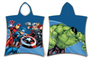 JERRY FABRICS Pončo Avengers Hero  Bavlna - Froté, 50/115 cm