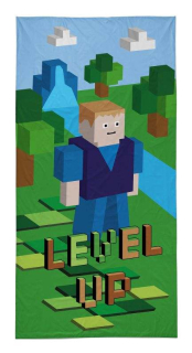 DETEXPOL Osuška Kostičky Level Up Bavlna - Froté, 70/140 cm