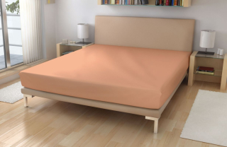 Polášek Jersey prostěradlo Bavlna 150g/m2, 60/120 Lososová cm