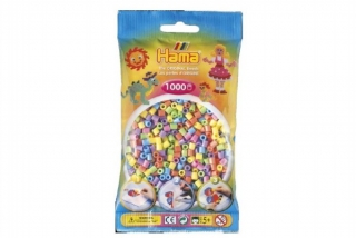 Zažehlovací korálky Hama MIDI pastelové barvy 1000ks v sáčku